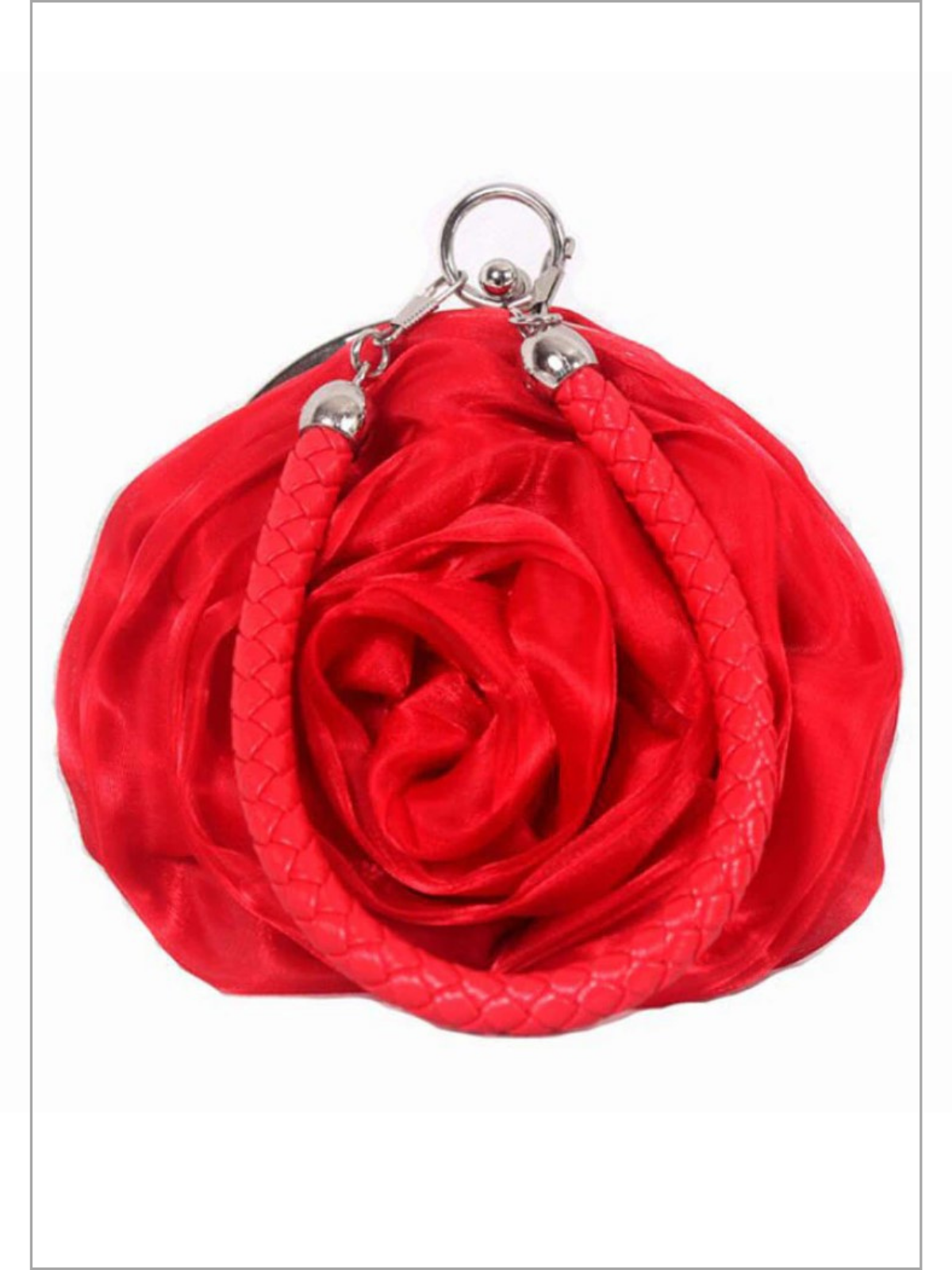 Mia Belle Girls Rose Flower Clutch | Girls Accessories