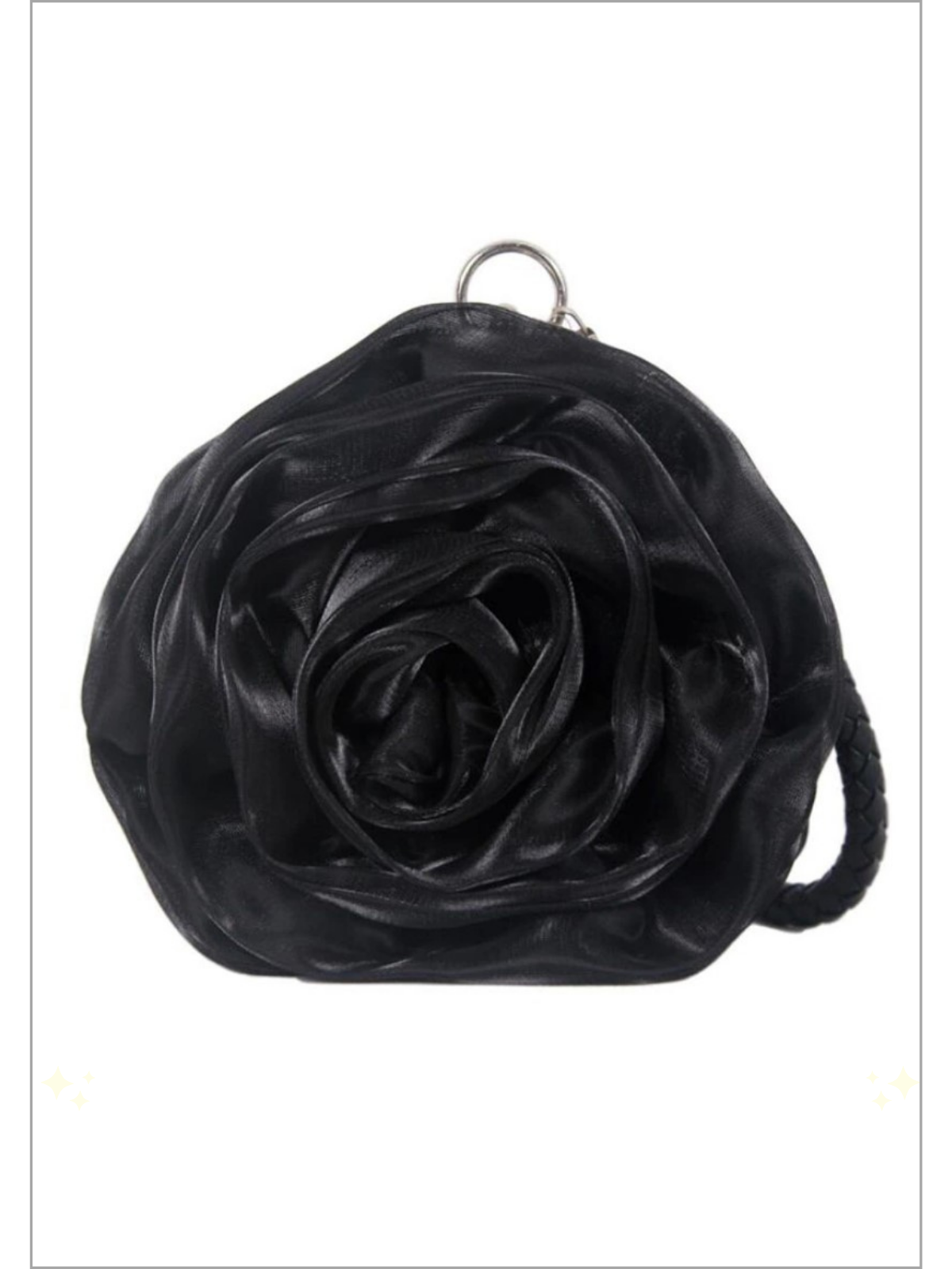 Mia Belle Girls Rose Flower Clutch | Girls Accessories
