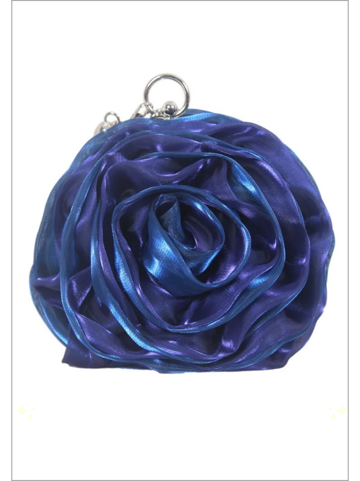 Mia Belle Girls Rose Flower Clutch | Girls Accessories