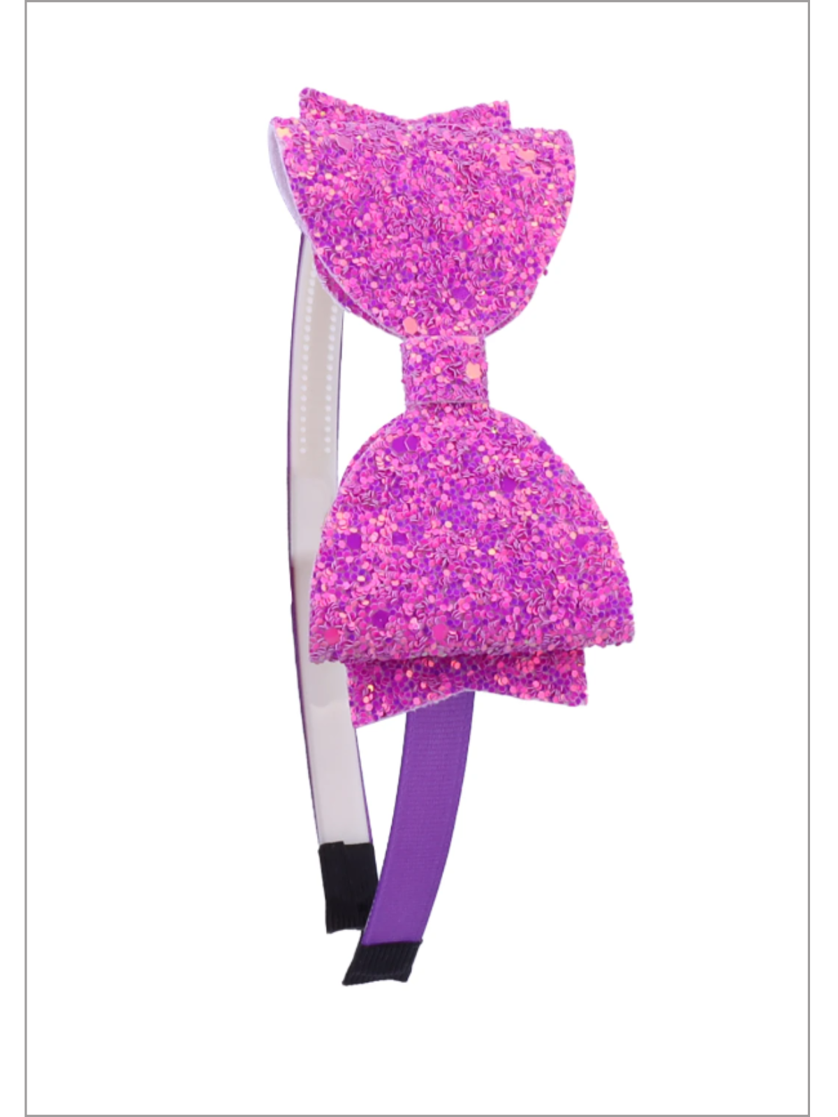 Mia Belle Girls Sequin Bow Headband | Girls Accessories