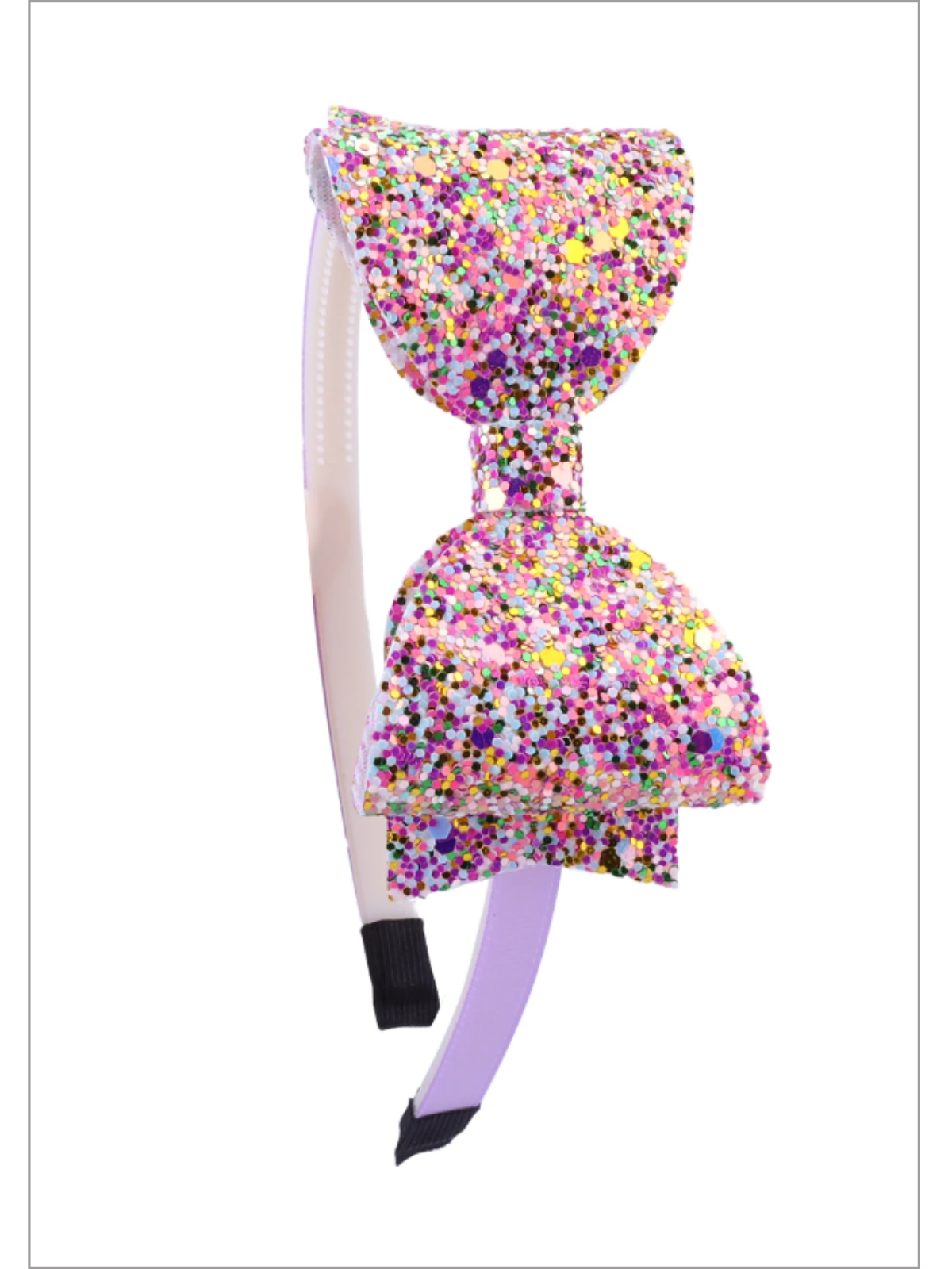 Mia Belle Girls Sequin Bow Headband | Girls Accessories