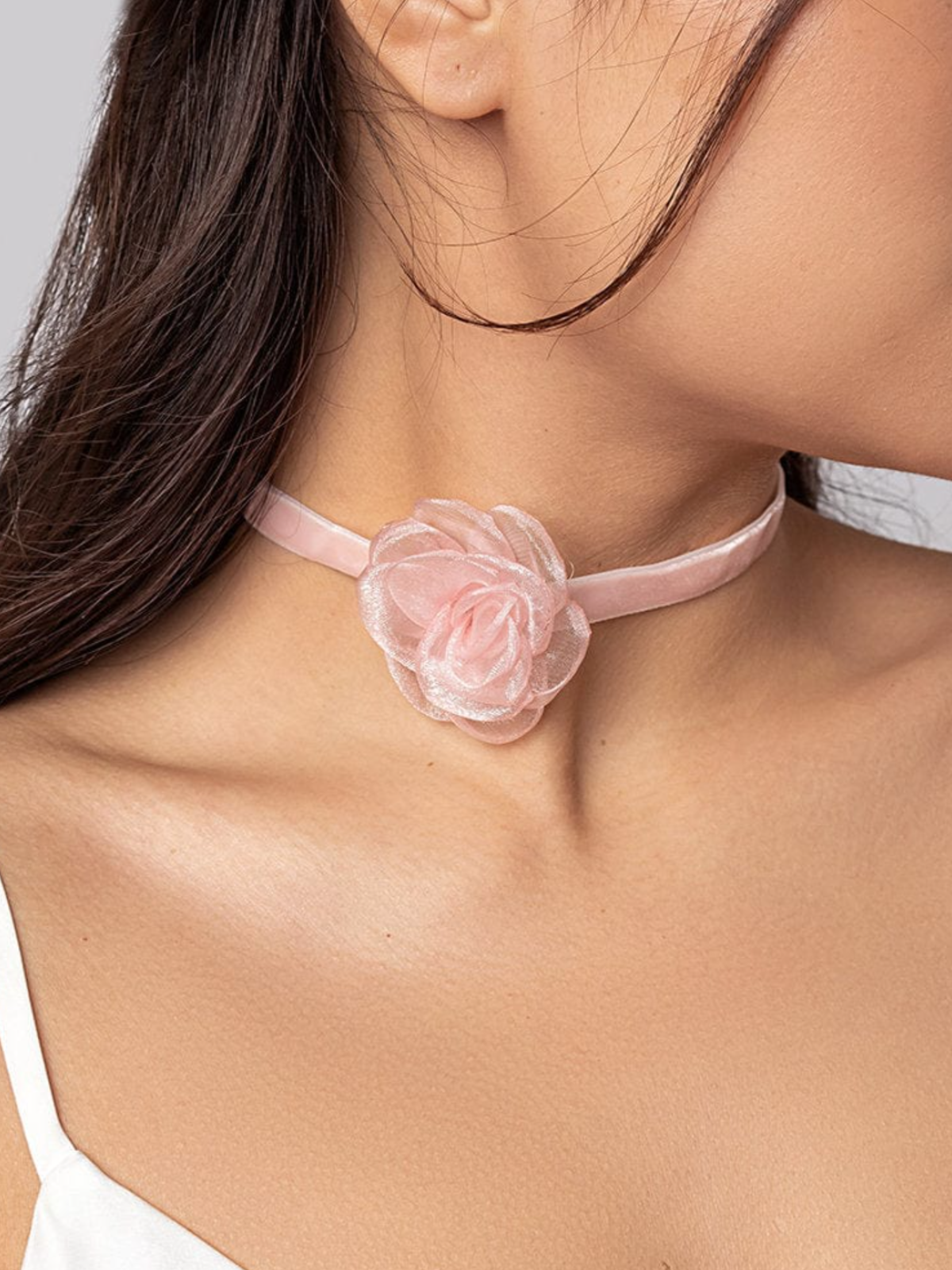 Mia Belle Girls Flower Choker Necklace | Girls Accessories