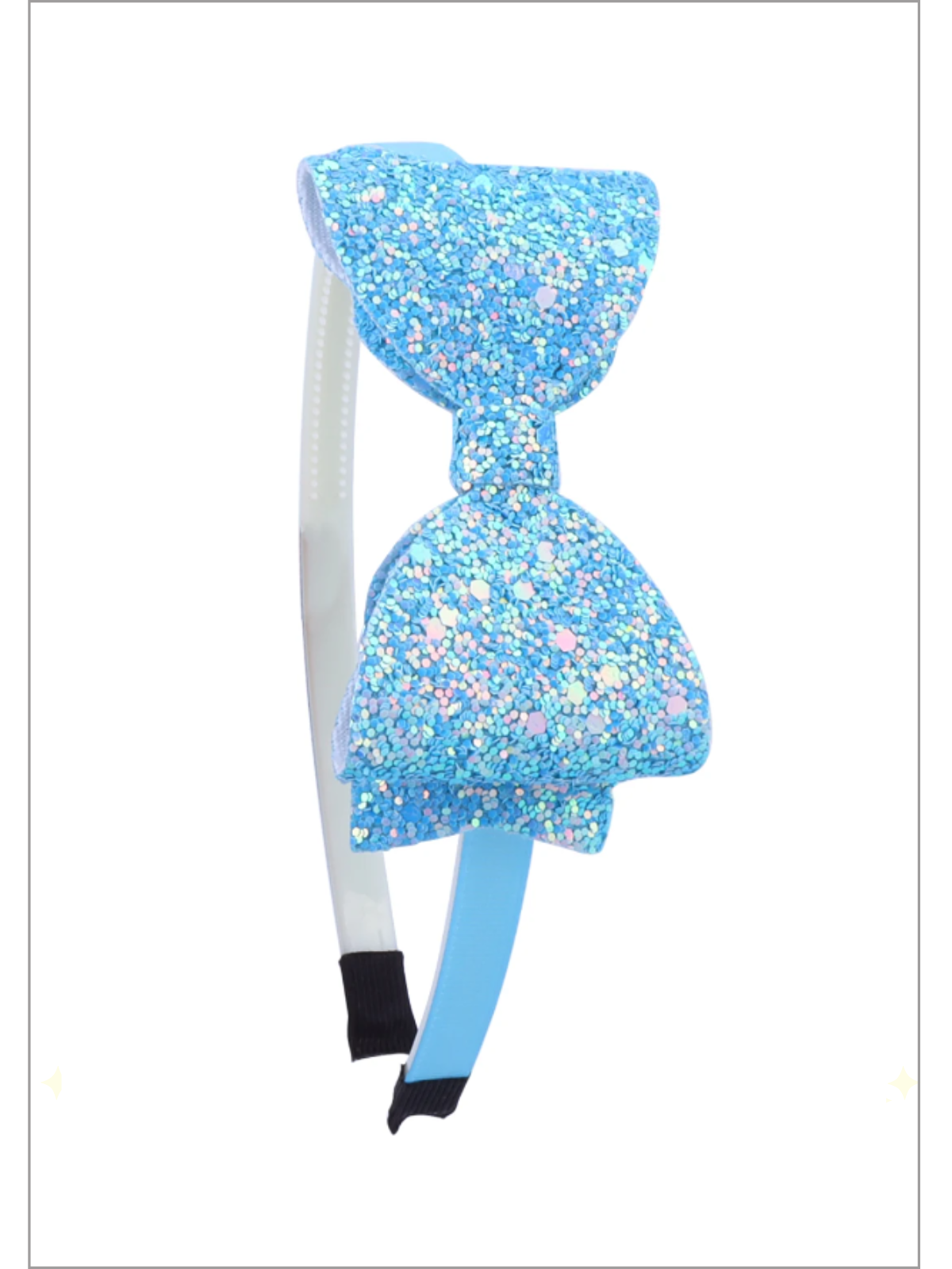 Mia Belle Girls Sequin Bow Headband | Girls Accessories