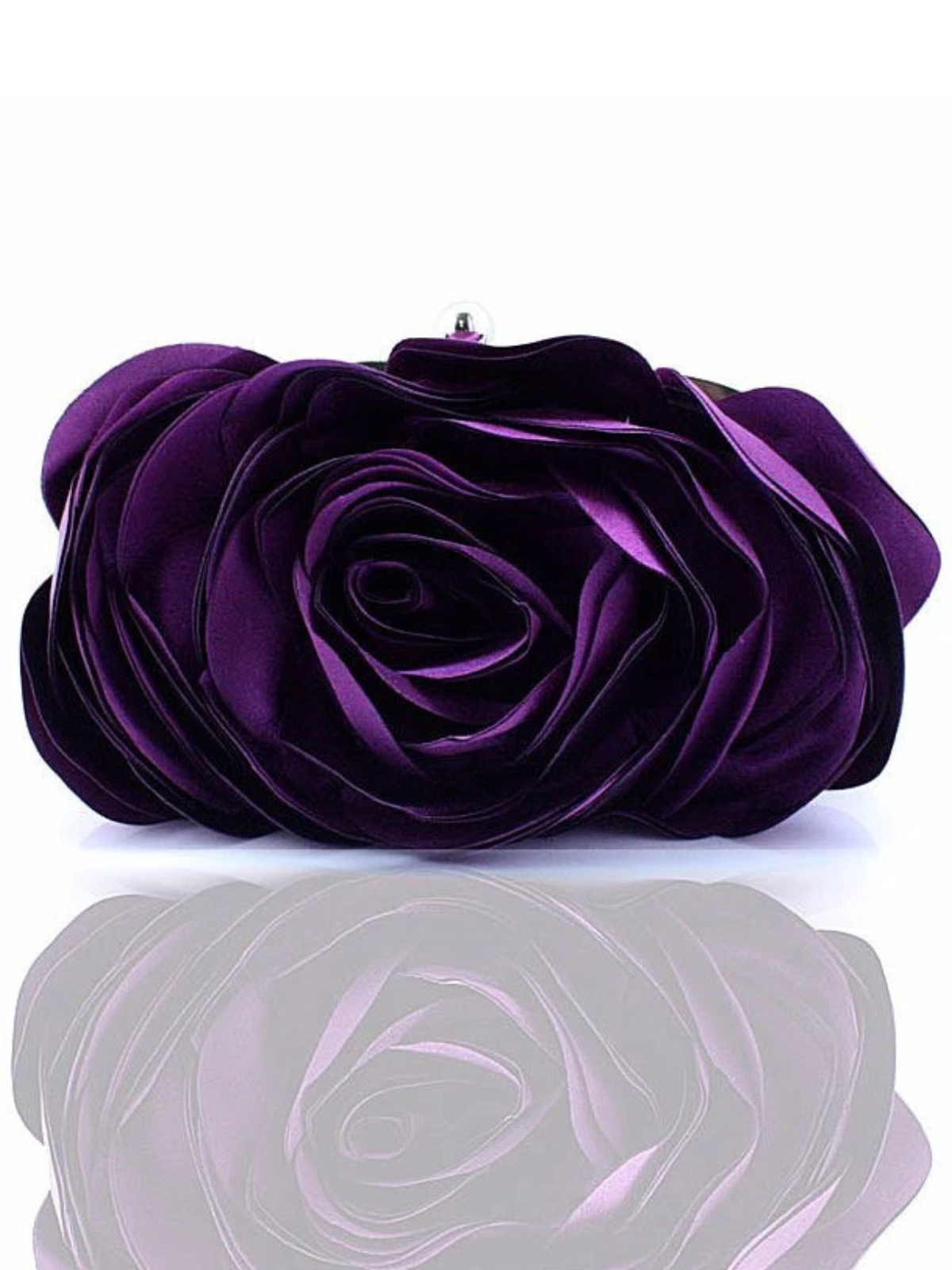Mia Belle Girls Rose Flower Evening Clutch | Girls Accessories