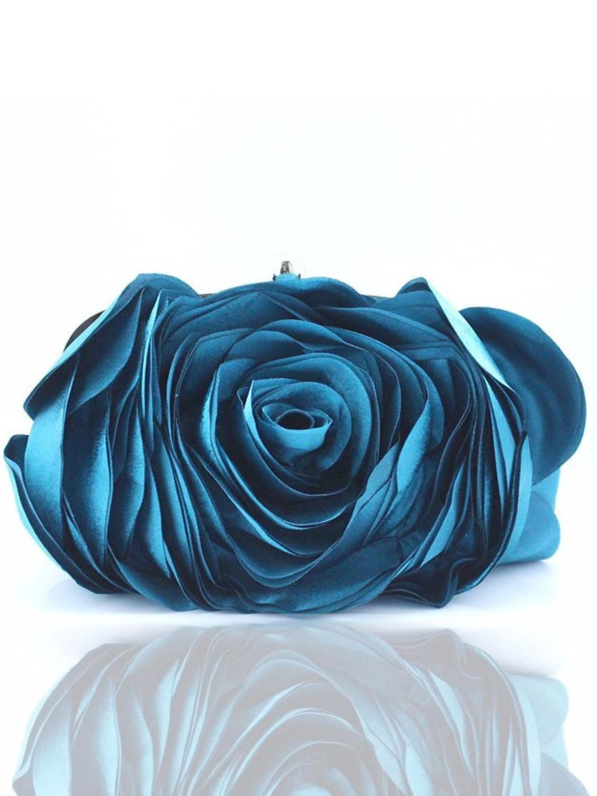 Mia Belle Girls Rose Flower Evening Clutch | Girls Accessories