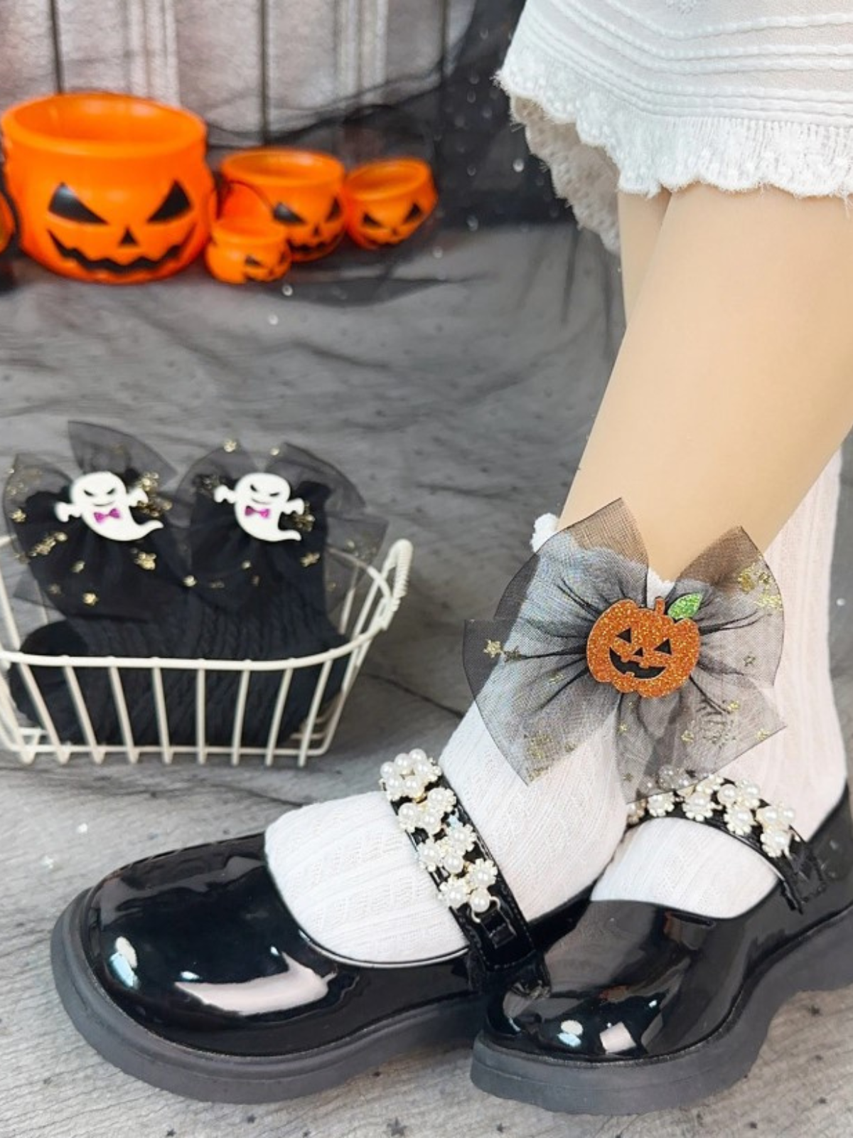 Mia Belle Girls Halloween Socks | Girls Accessories