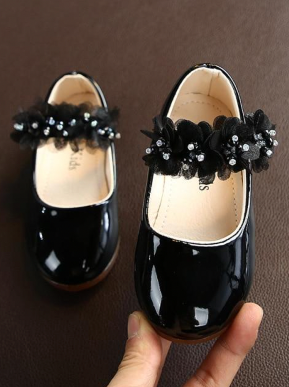 Girls Cutest Vegan Patent Leather Mary Jane Flats