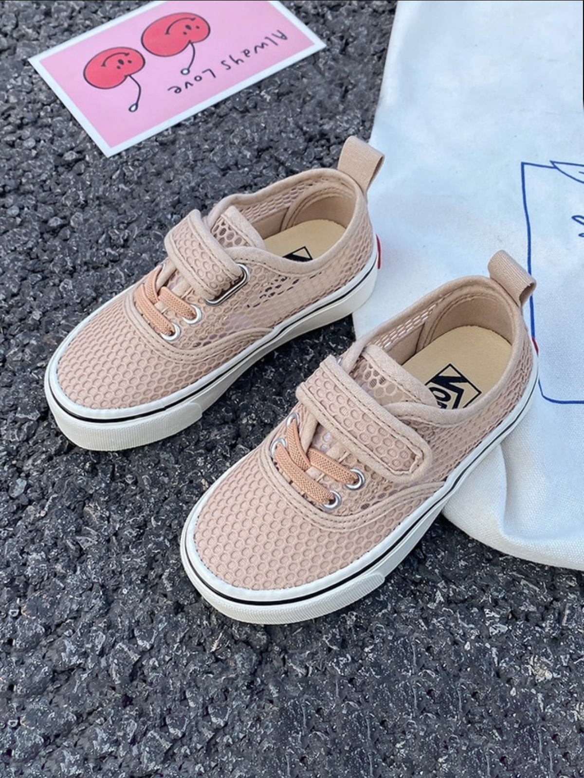 Mesh Low Top Sneakers