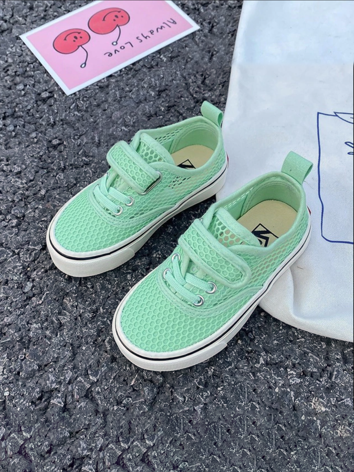Mesh Low Top Sneakers