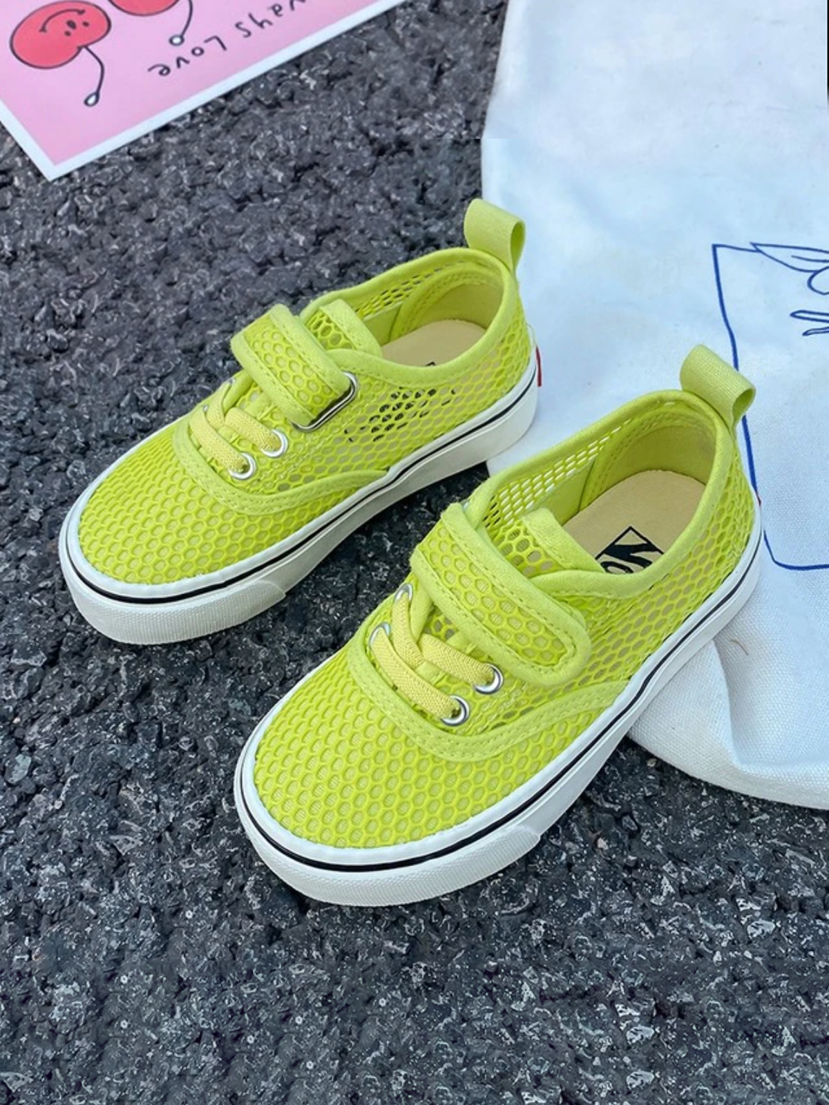 Mesh Low Top Sneakers