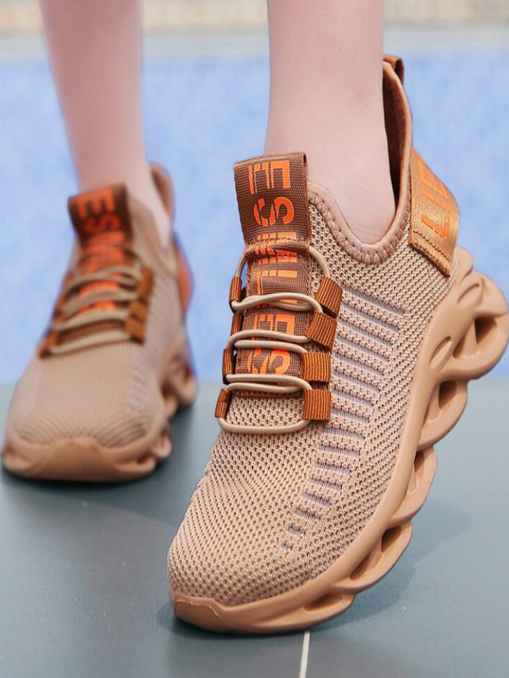 Girls Running in the Wind Sneakers