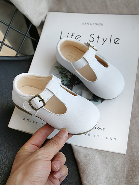 Shoes By Liv & Mia | Schoolgirl T Strap Buckle Flats