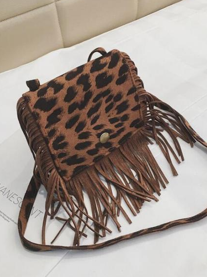 Little Girls Accessories | Sassy Suede Fringe Crossbody Bag