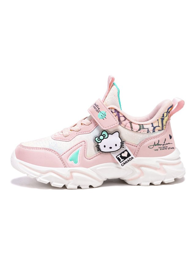 Back To School Shoes | Cute Kitten Shimmer Sneakers | Mia Belle Girls