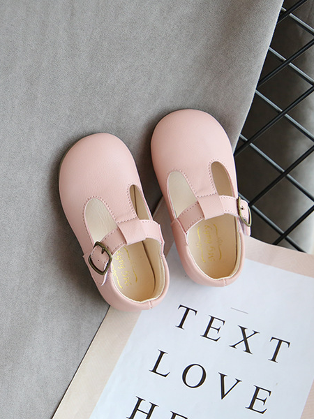 Shoes By Liv & Mia | Schoolgirl T Strap Buckle Flats