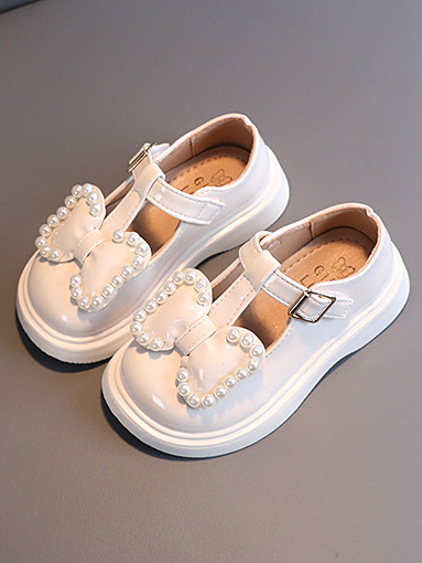 Shoes By Liv & Mia | Pearl T-Strap Mary Jane Flats - Mia Belle Girls