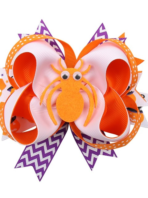 Girls Accessories Festive | Halloween Hair Bows - Mia Belle Girls