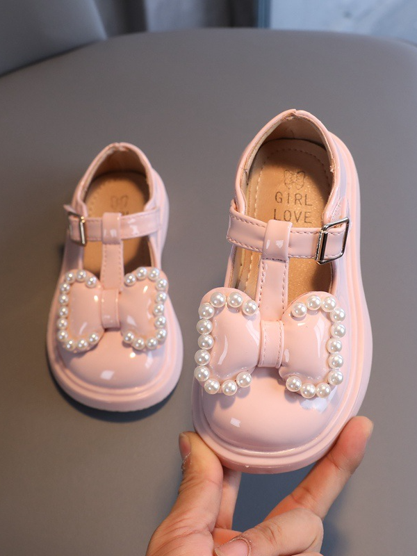 Shoes By Liv & Mia | Pearl T-Strap Mary Jane Flats - Mia Belle Girls