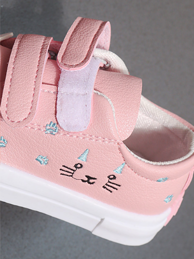 Shoes By Liv & Mia | Kitten Velcro Strap Sneakers - Mia Belle Girls