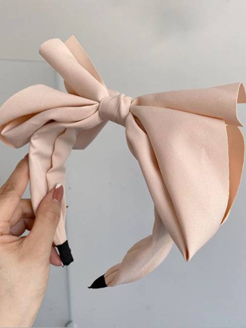 Girls Need Oversized Bow Headband