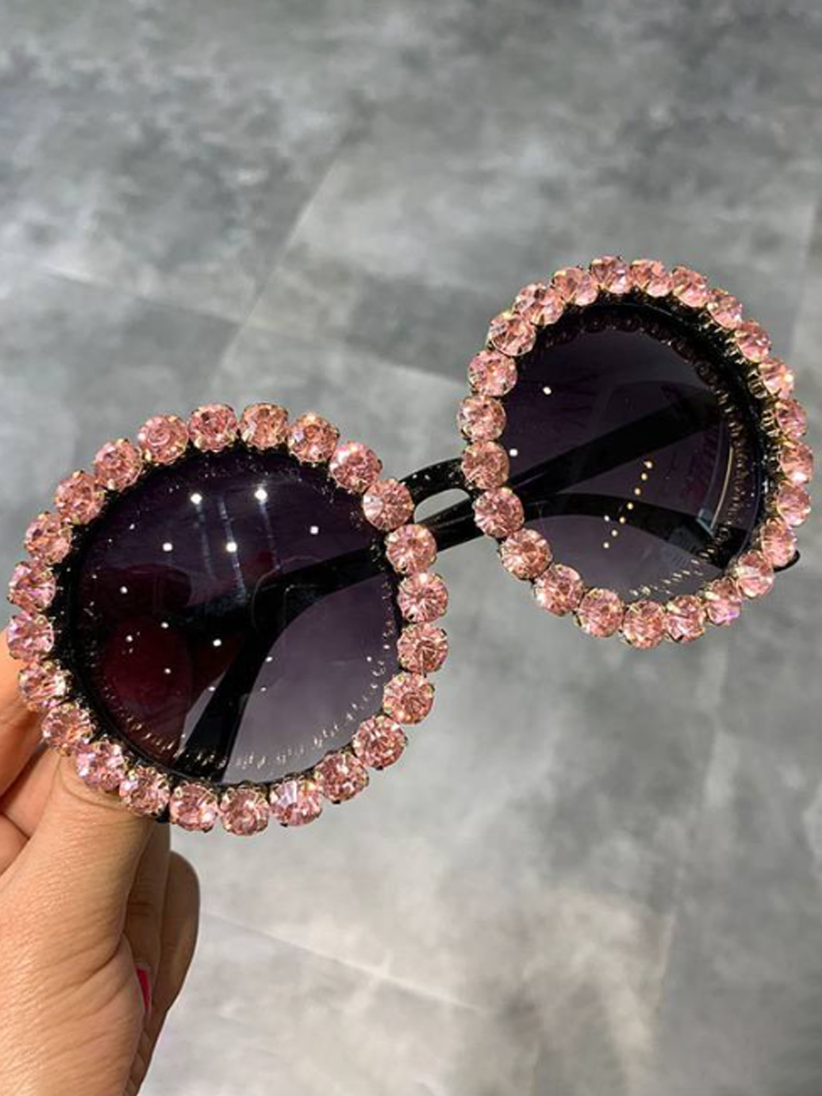 Girls Beautiful Rhinestone Sunglasses