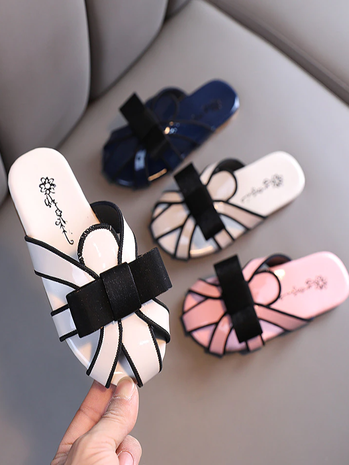 Shoes By Liv & Mia | Girls Vegan Patent Leather Slides