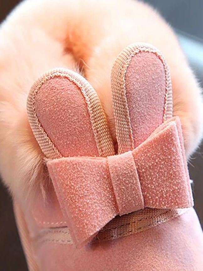 Girls These Booties Please Faux Fur Booties By Liv and Mia