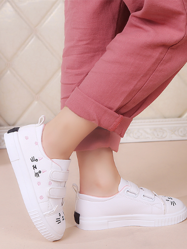 Shoes By Liv & Mia | Kitten Velcro Strap Sneakers - Mia Belle Girls