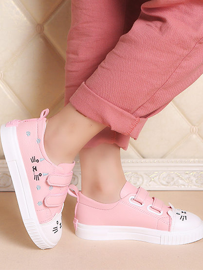 Shoes By Liv & Mia | Kitten Velcro Strap Sneakers - Mia Belle Girls