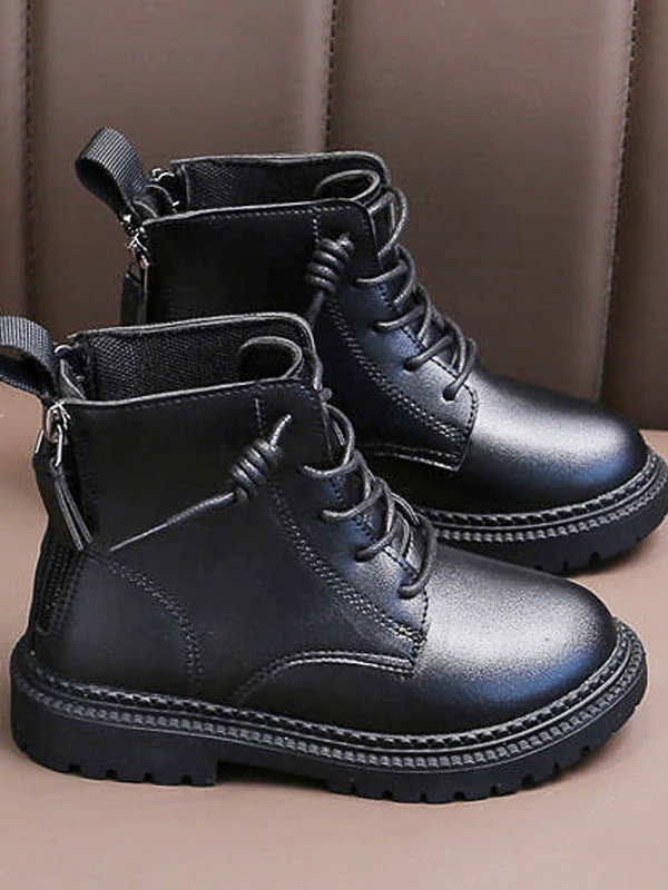 Shoes By Liv & Mia | Lace-Up Combat Boots