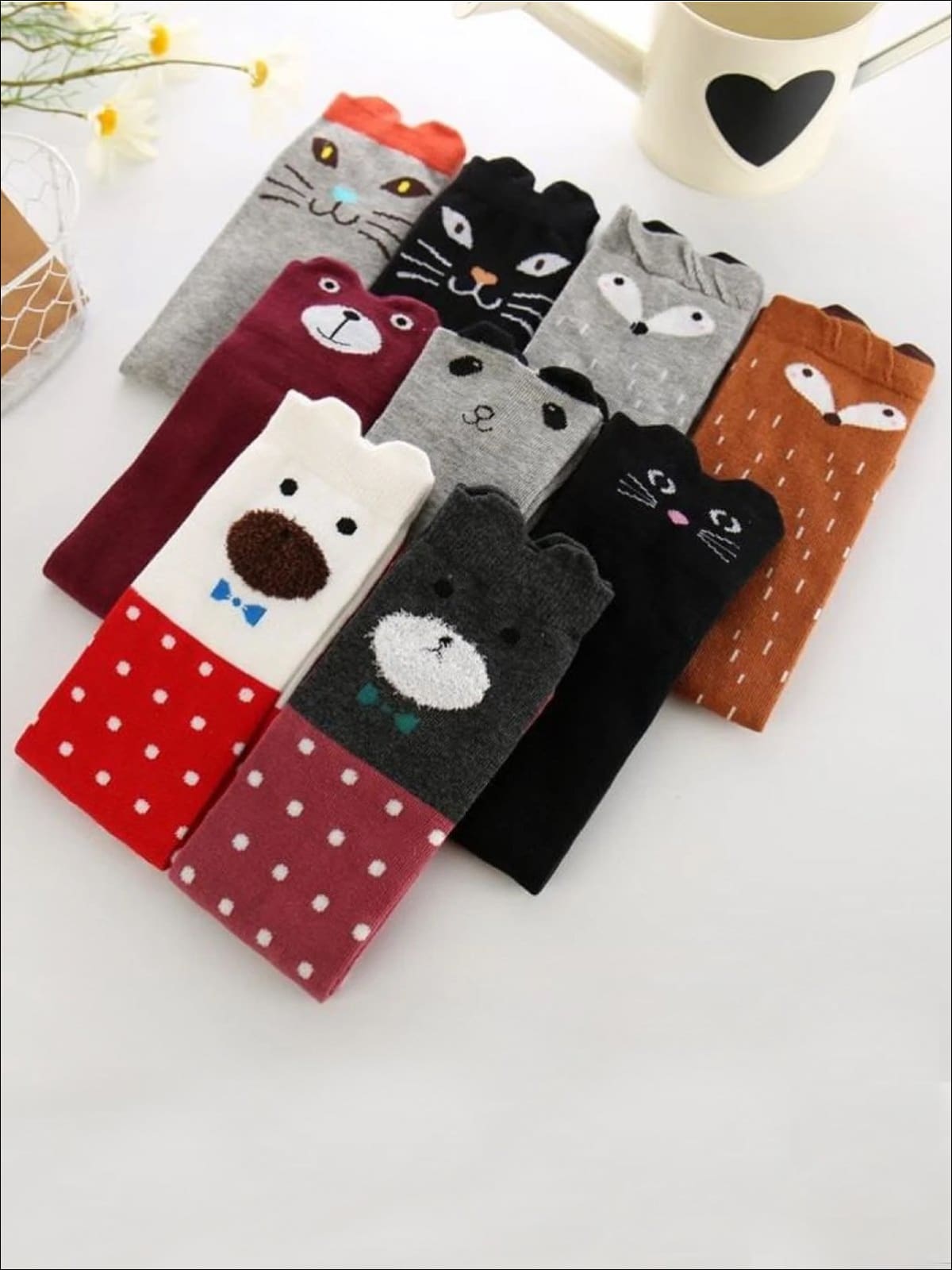 Girls Animal Knee Socks - Girls Socks