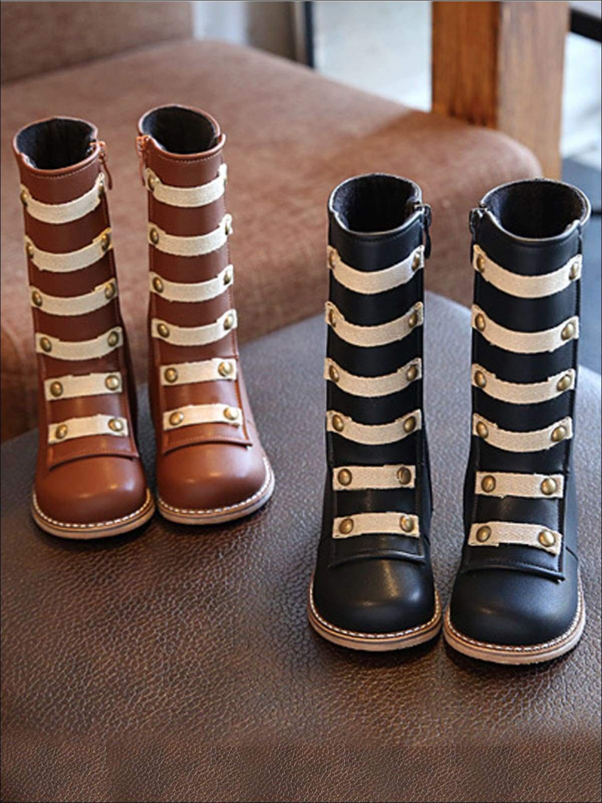 Shoes By Liv & Mia | Military Style Combat Boots