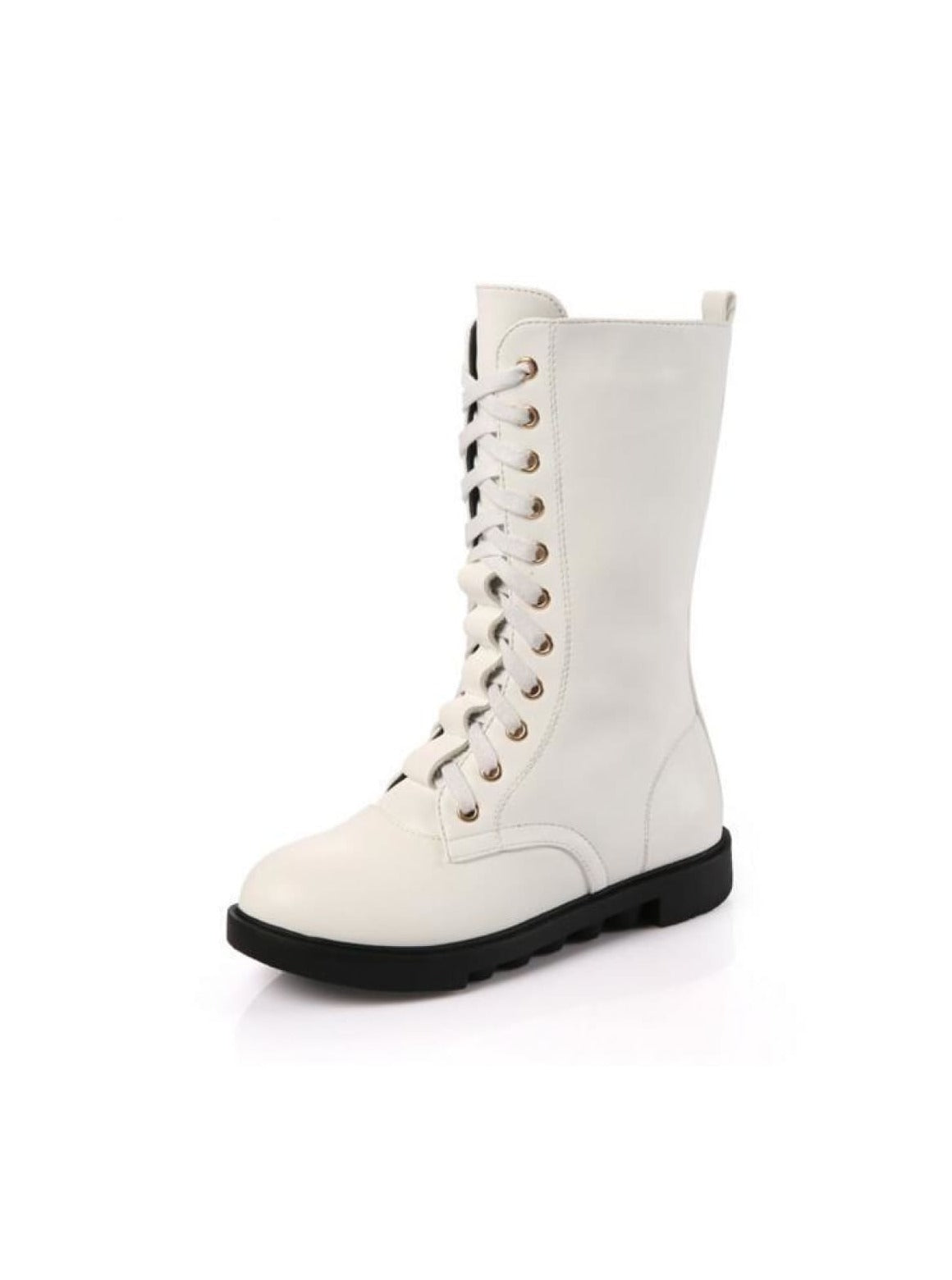 Shoes By Liv & Mia | Girls Lace-Up Calf Boots