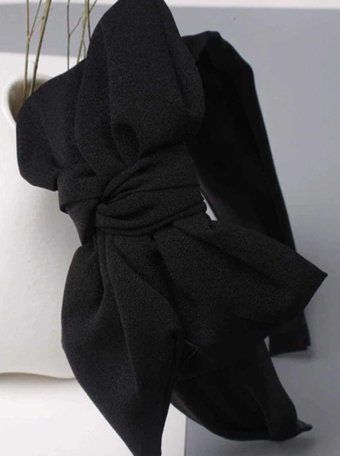 Cute Fashion Accessories | Girls Oversized Bow Chiffon Headband