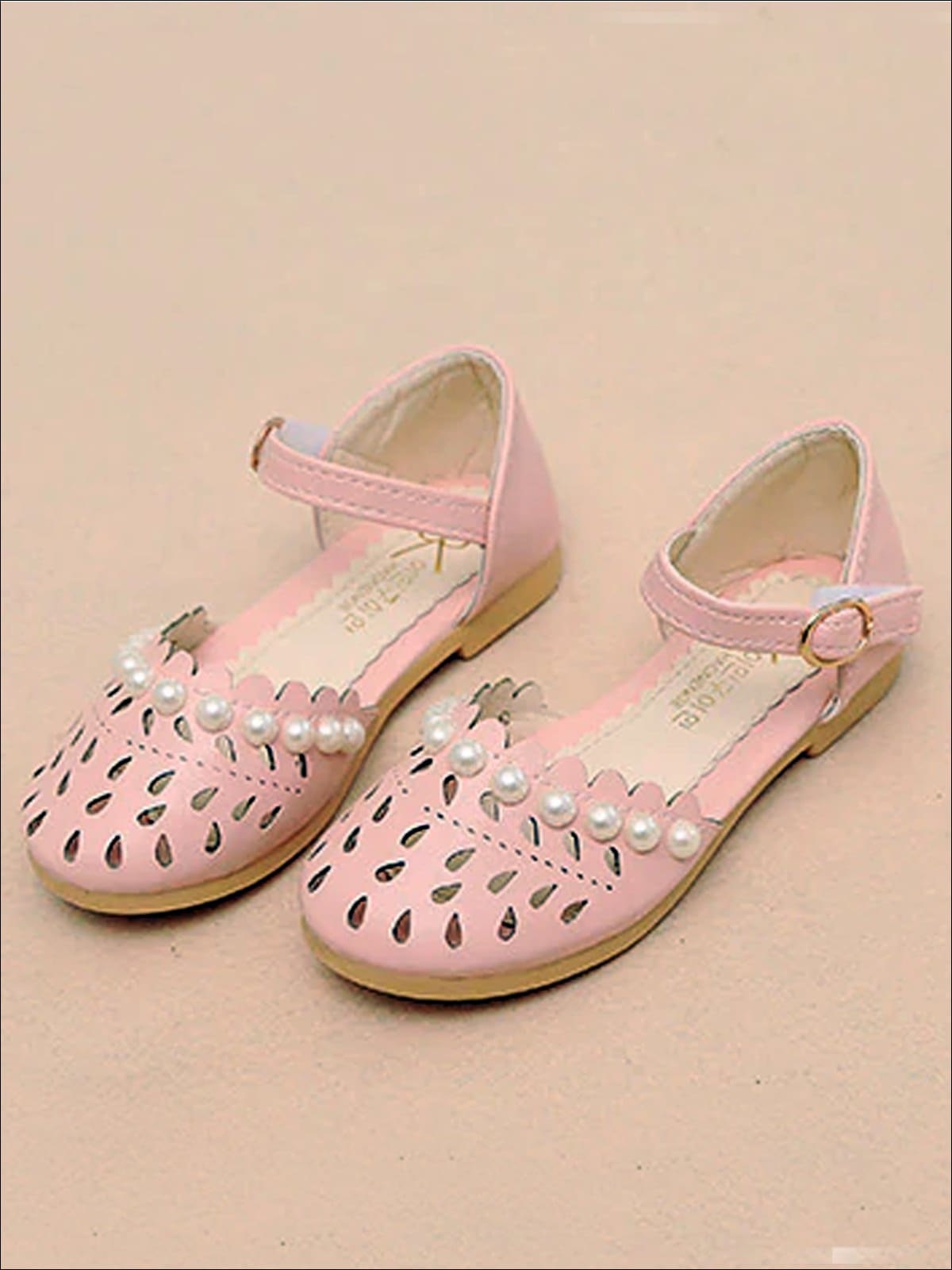 Girls Pearl Embellished Princess Sandals By Liv and Mia - Girls Sandals