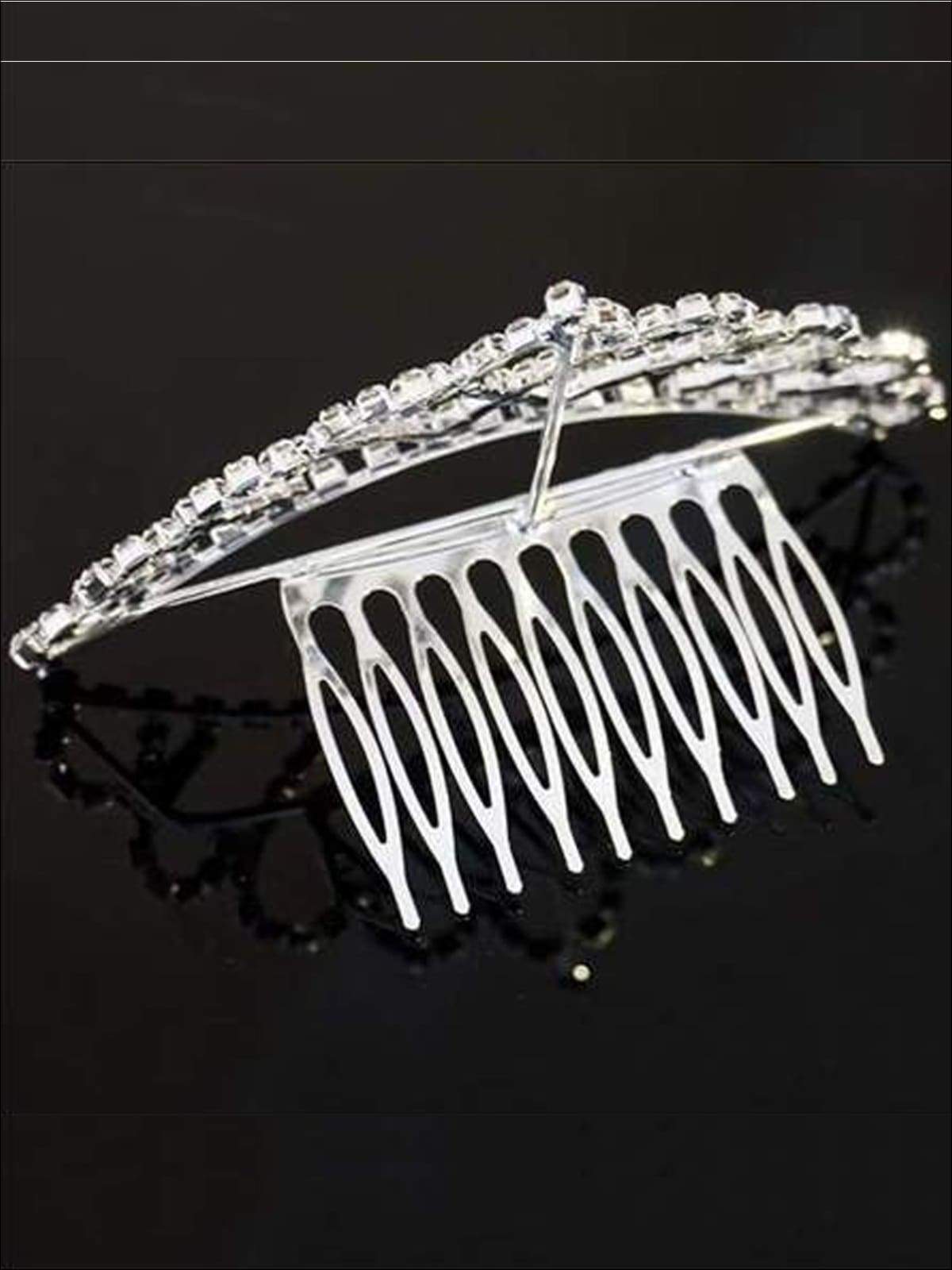 Girls Shimmering Cinderella Crown - Hair Accessories