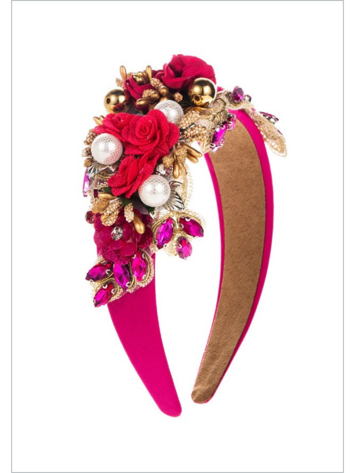 Mia Belle Girls Flower Headband | Girls Accessories